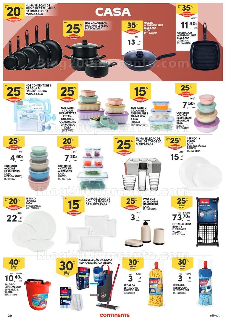 Antevisão Folheto CONTINENTE Açores Bazar Promoções de 20 agosto a 2 setembro
