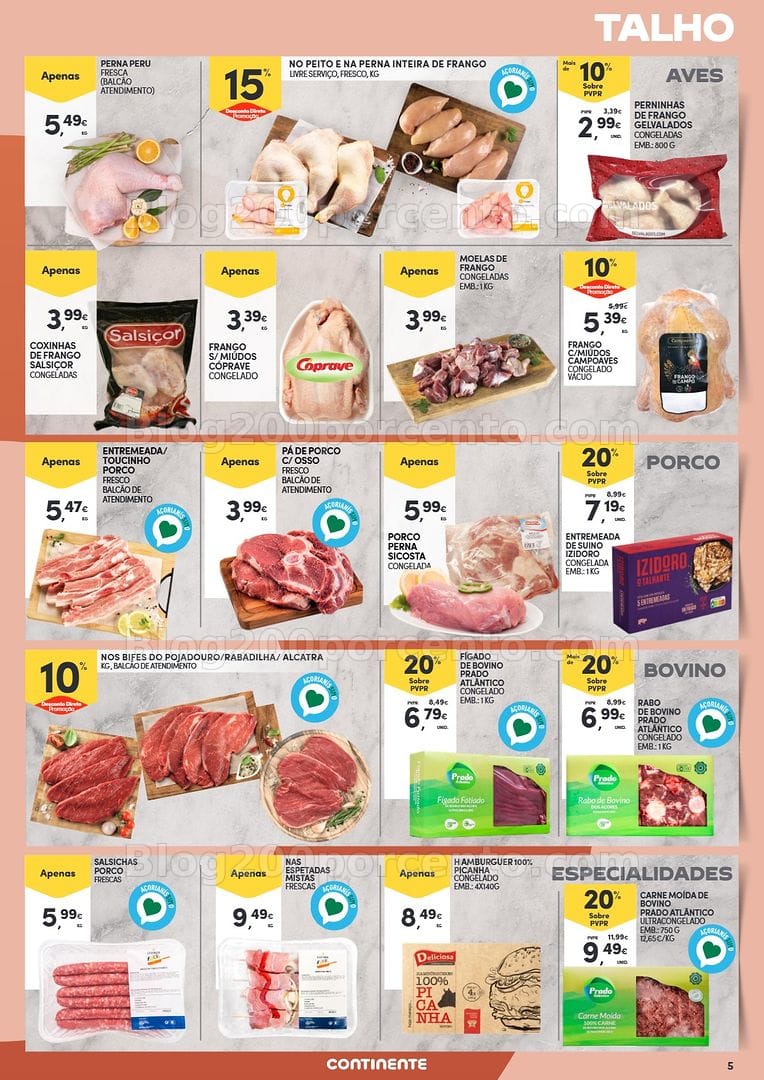 Antevisão Folheto CONTINENTE Açores Promoções de 20 agosto a 2 setembro