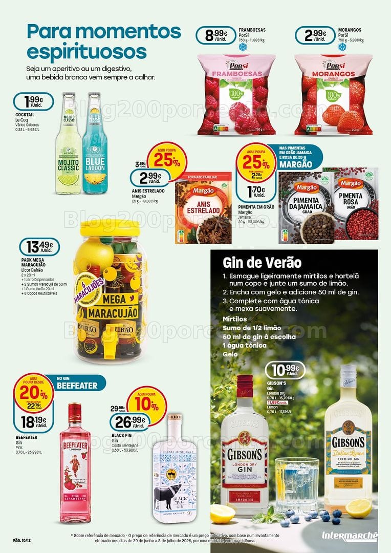 Antevisão Folheto INTERMARCHÉ Especial Mariscos Promoções de 13 a 26 agosto