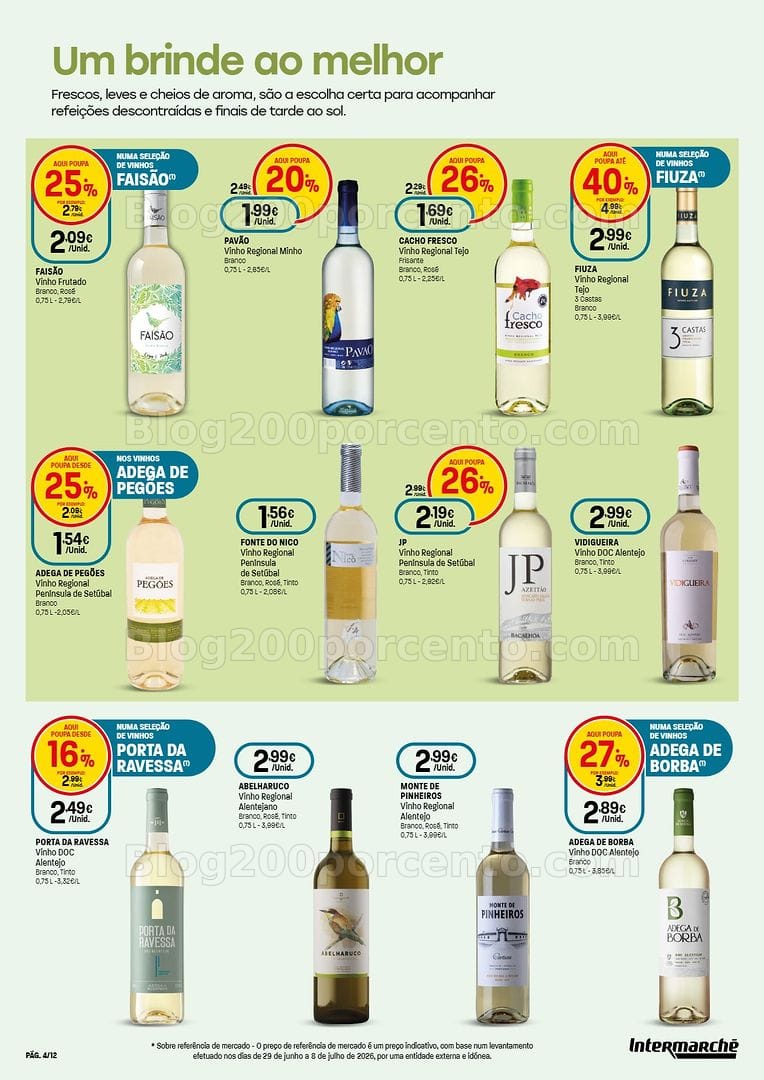 Antevisão Folheto INTERMARCHÉ Especial Mariscos Promoções de 13 a 26 agosto