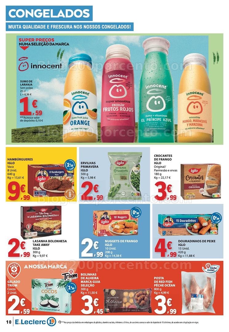 Antevisão Folheto E-LECLERC Promoções de 27 agosto a 2 setembro