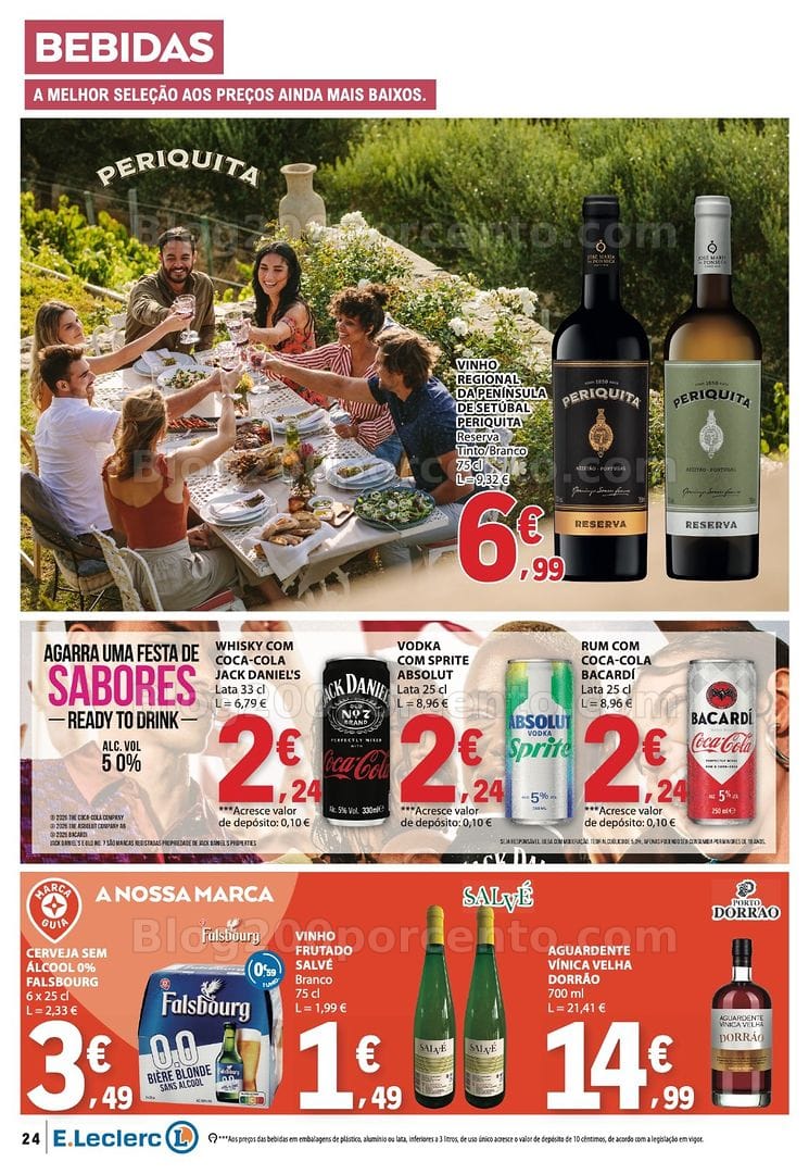 Antevisão Folheto E-LECLERC Promoções de 27 agosto a 2 setembro