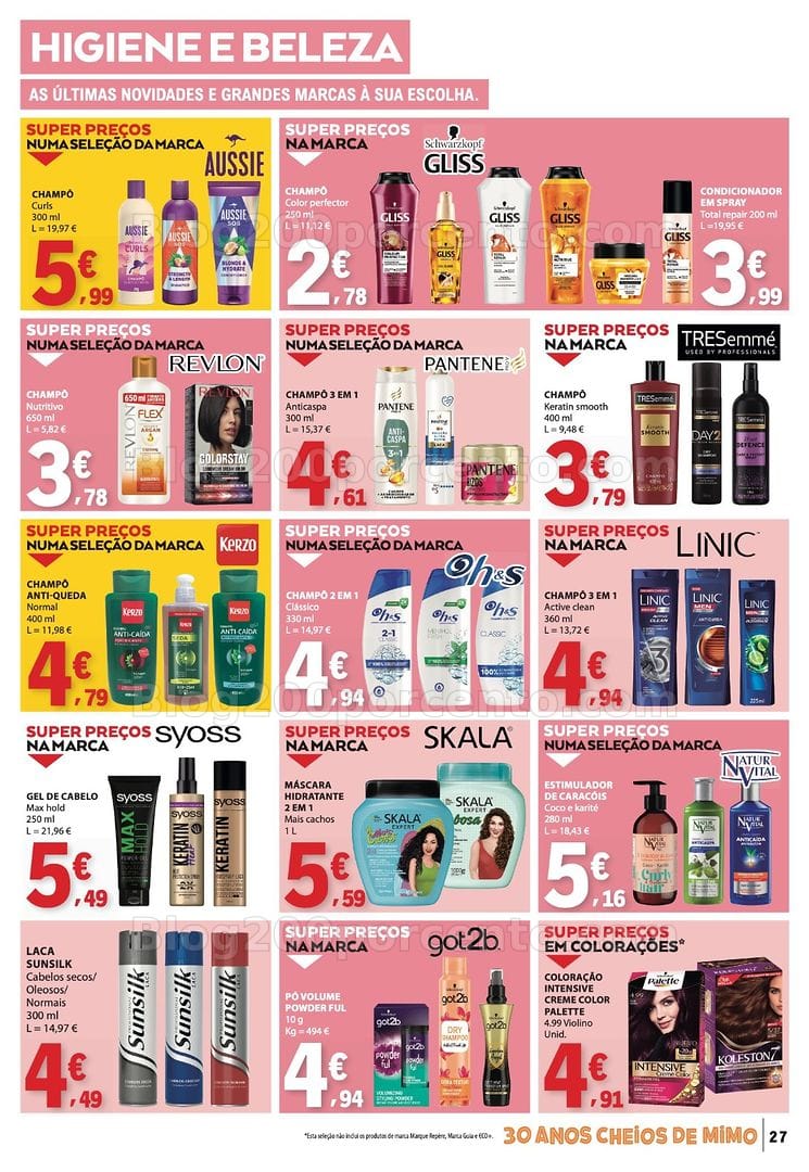Antevisão Folheto E-LECLERC Promoções de 27 agosto a 2 setembro