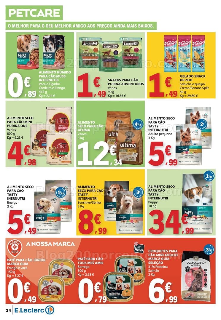 Antevisão Folheto E-LECLERC Promoções de 27 agosto a 2 setembro