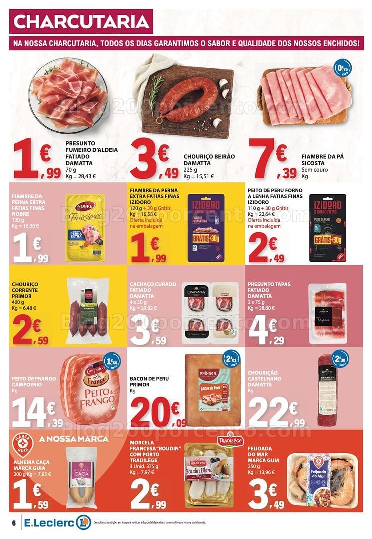 Antevisão Folheto E-LECLERC Promoções de 27 agosto a 2 setembro