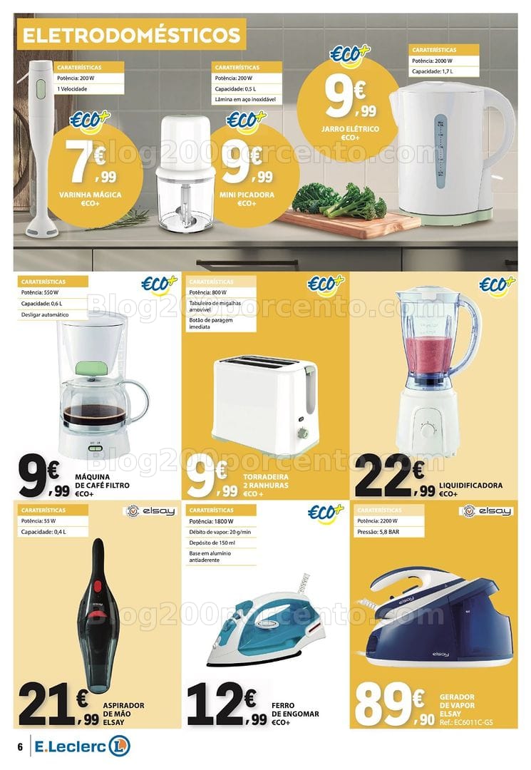 Antevisão Folheto E-LECLERC Bazar Promoções de 27 agosto a 9 setembro