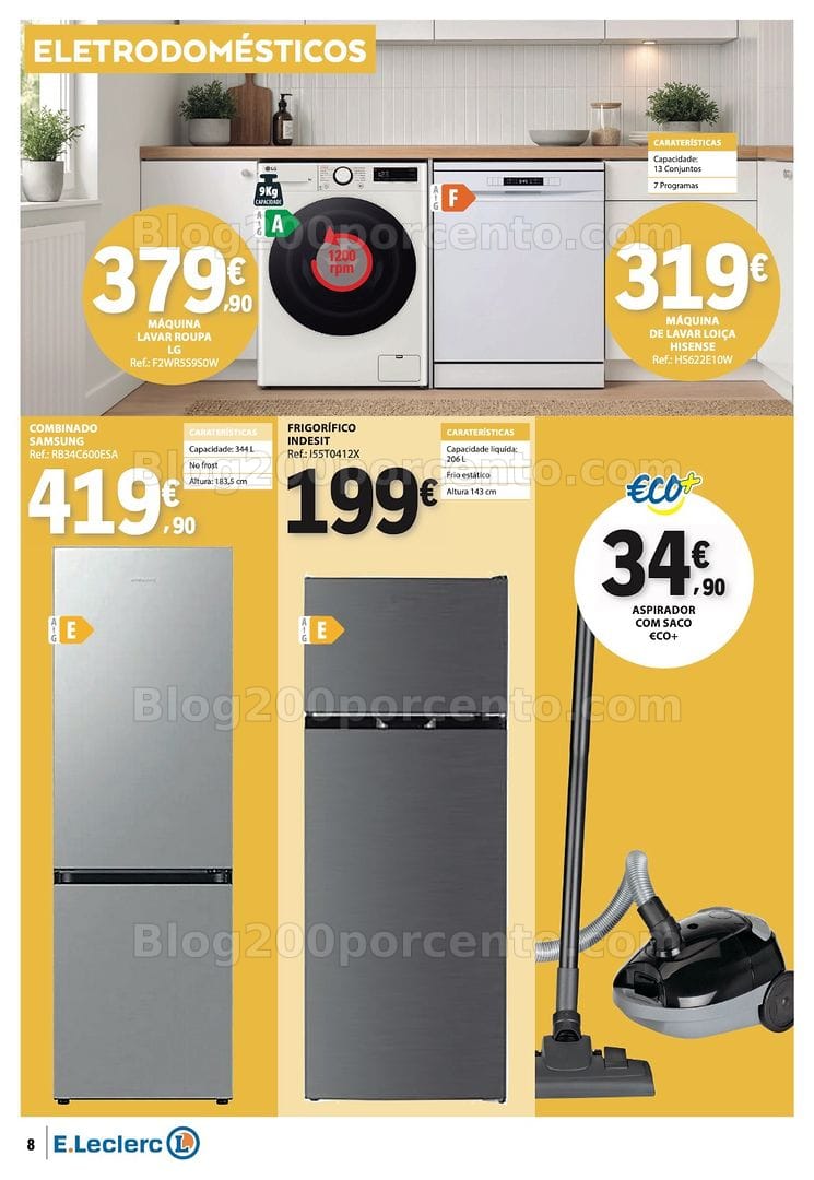 Antevisão Folheto E-LECLERC Bazar Promoções de 27 agosto a 9 setembro