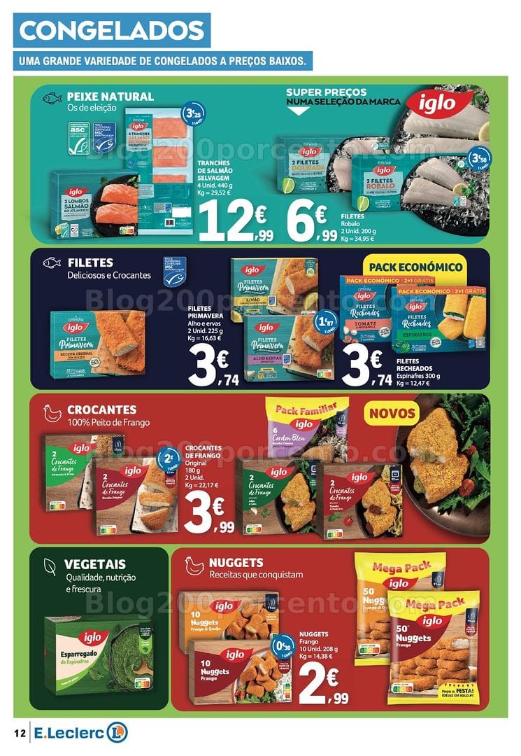 Antevisão Folheto E-LECLERC Promoções de 20 a 26 agosto