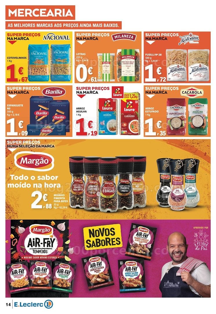 Antevisão Folheto E-LECLERC Promoções de 20 a 26 agosto