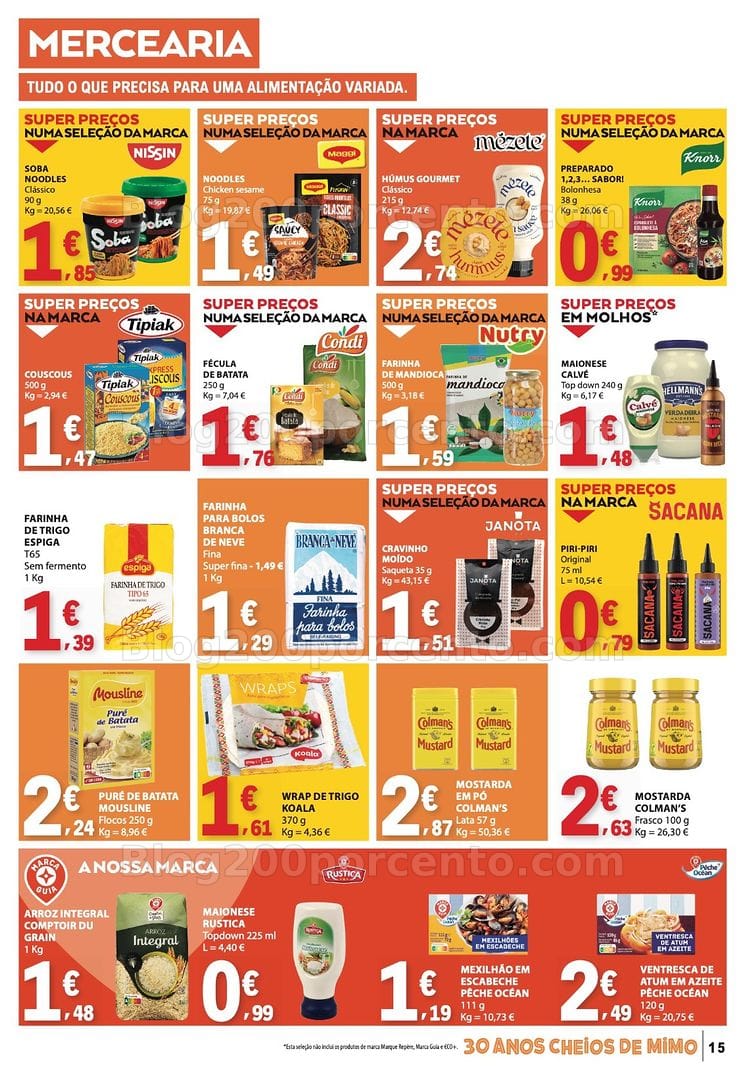 Antevisão Folheto E-LECLERC Promoções de 20 a 26 agosto