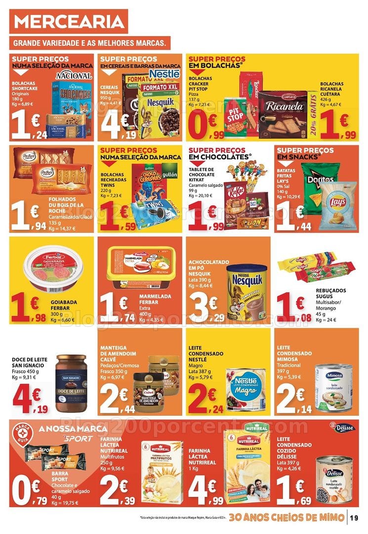 Antevisão Folheto E-LECLERC Promoções de 20 a 26 agosto
