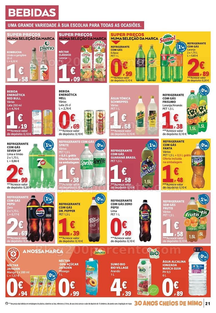 Antevisão Folheto E-LECLERC Promoções de 20 a 26 agosto