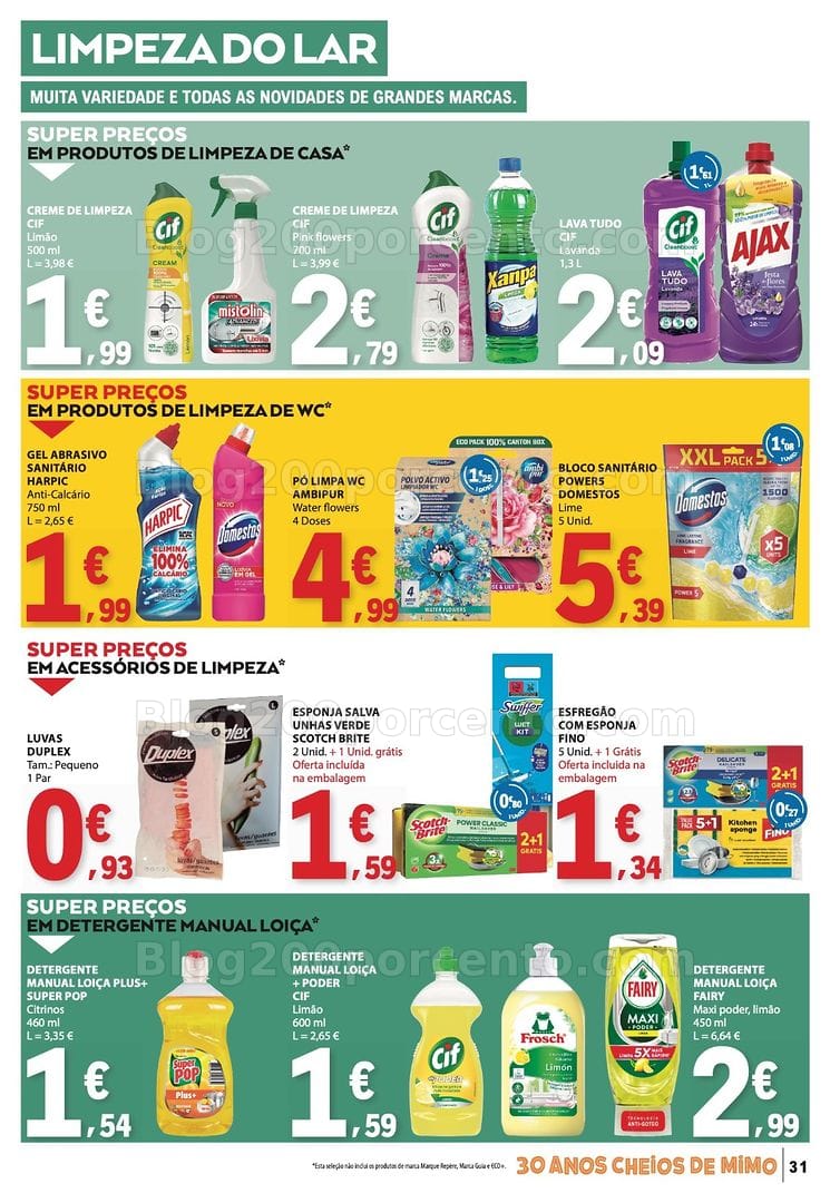 Antevisão Folheto E-LECLERC Promoções de 20 a 26 agosto