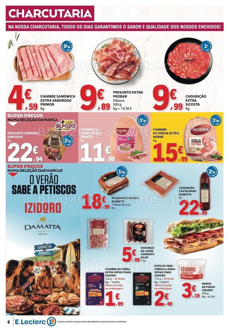 Antevisão Folheto E-LECLERC Promoções de 20 a 26 agosto