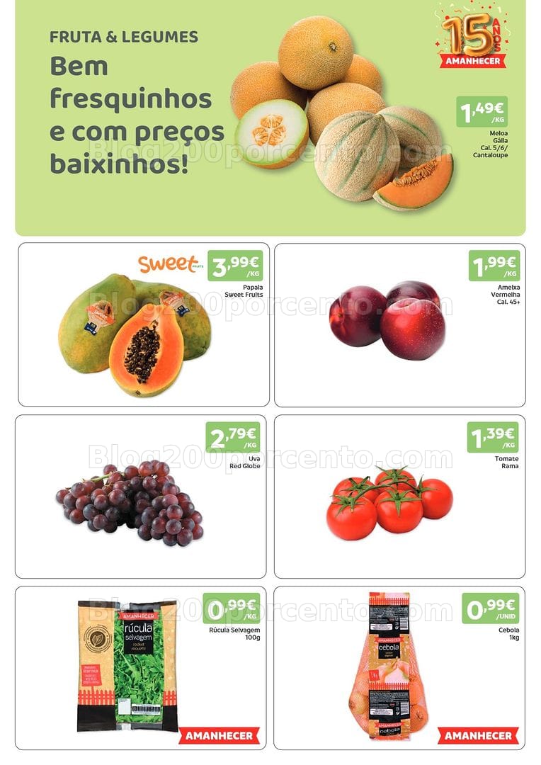 Antevisão Folheto AMANHECER Promoções de 20 a 26 agosto