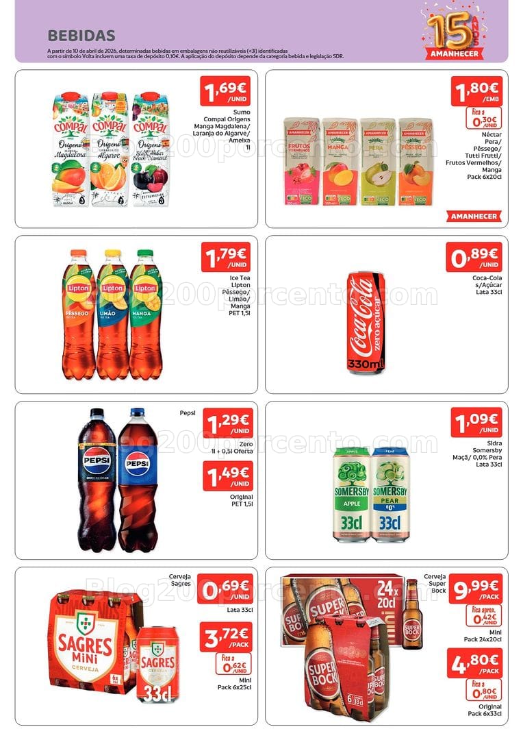 Antevisão Folheto AMANHECER Promoções de 20 a 26 agosto