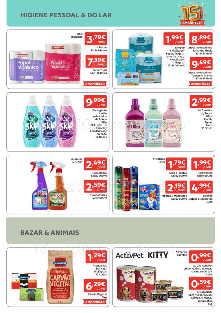 Antevisão Folheto AMANHECER Promoções de 6 a 12 agosto