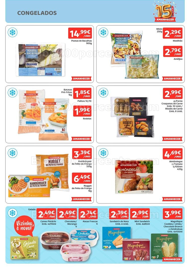 Antevisão Folheto AMANHECER Promoções de 6 a 12 agosto