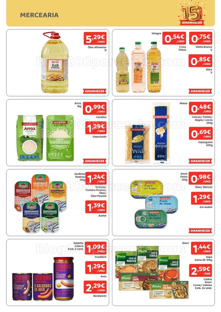 Antevisão Folheto AMANHECER Promoções de 6 a 12 agosto
