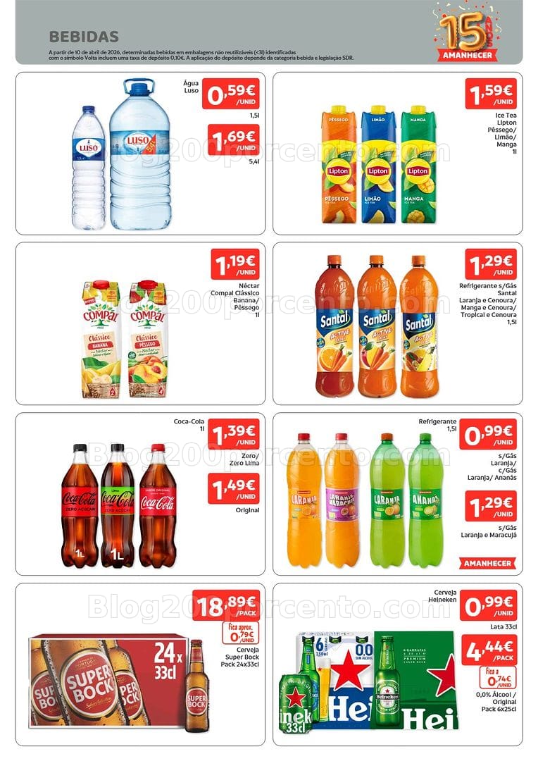 Antevisão Folheto AMANHECER Promoções de 6 a 12 agosto
