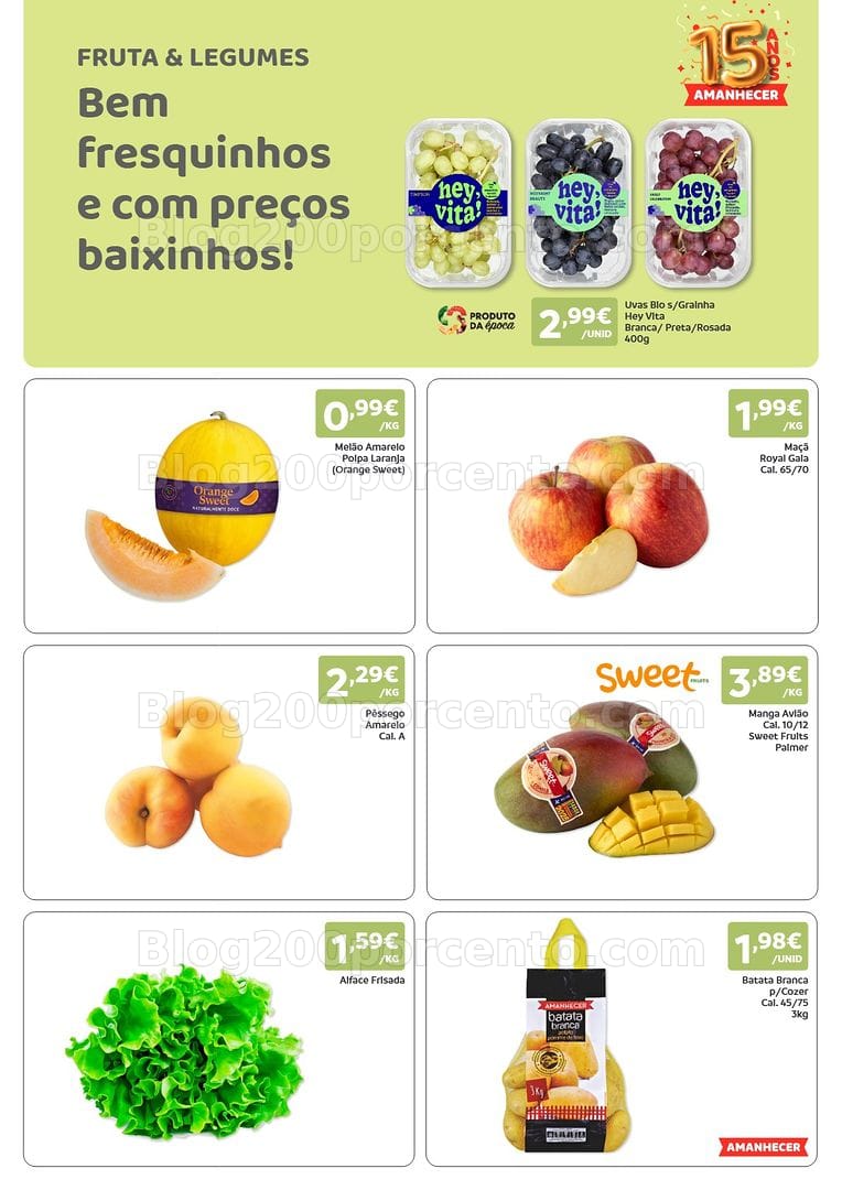 Antevisão Folheto AMANHECER Promoções de 27 agosto a 2 setembro