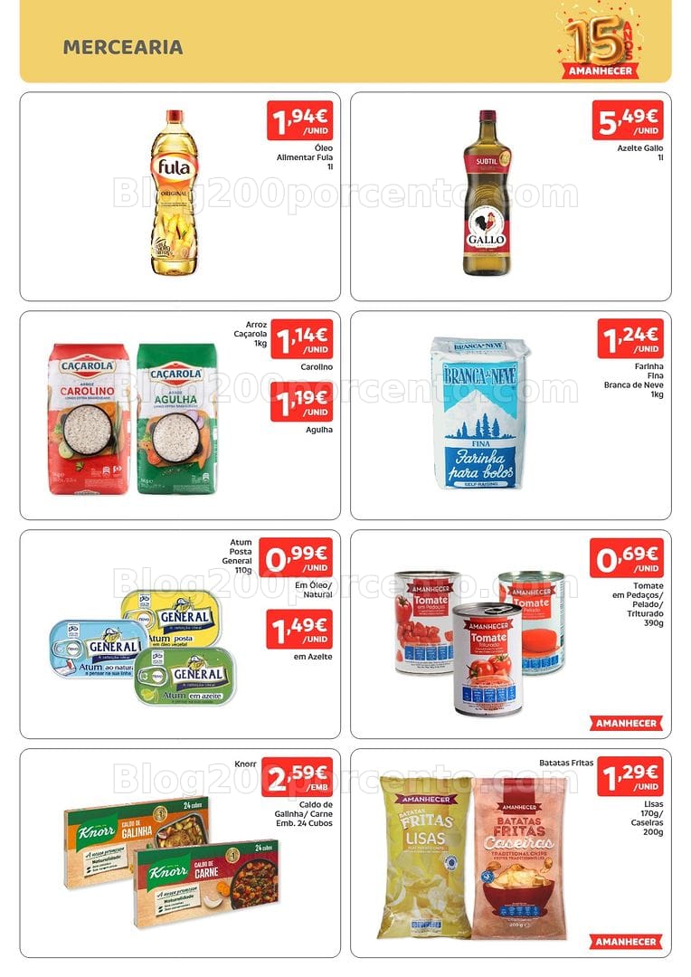 Antevisão Folheto AMANHECER Promoções de 27 agosto a 2 setembro