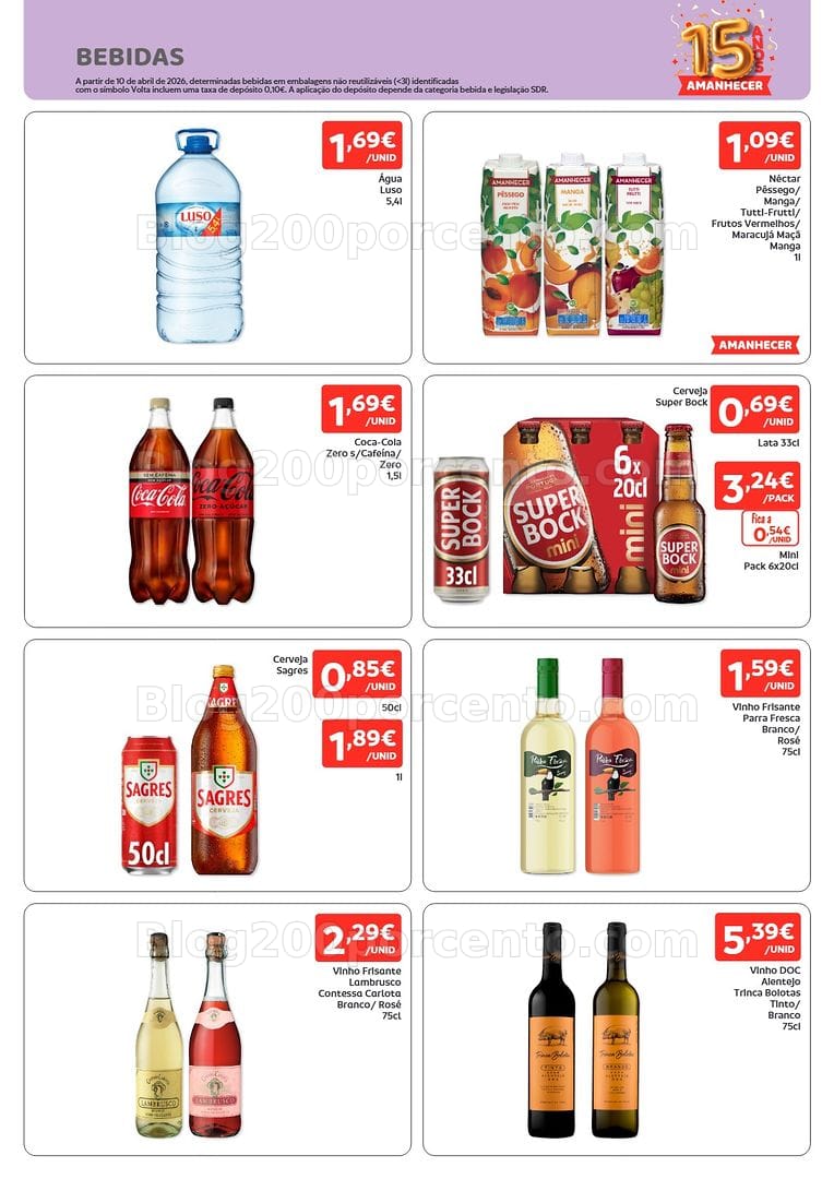 Antevisão Folheto AMANHECER Promoções de 27 agosto a 2 setembro