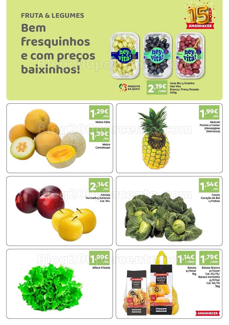 Antevisão Folheto AMANHECER Madeira Promoções de 27 agosto a 2 setembro