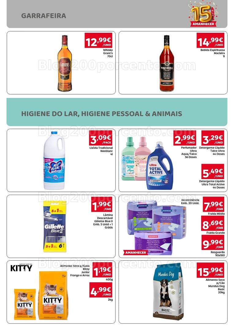 Antevisão Folheto AMANHECER Madeira Promoções de 27 agosto a 2 setembro