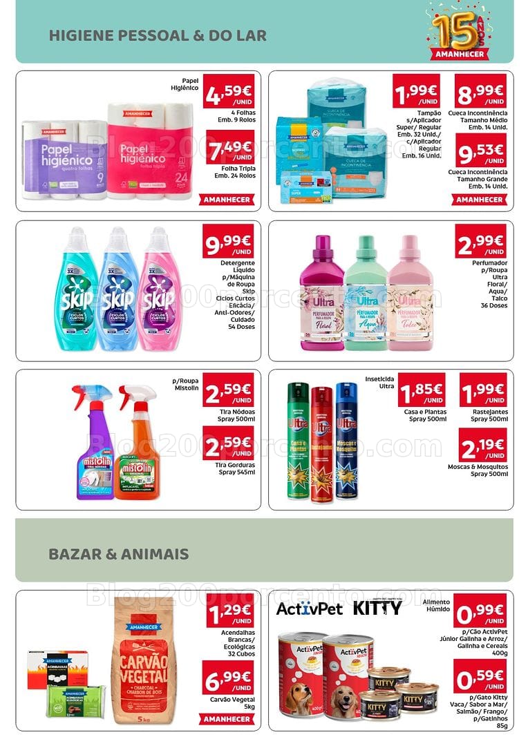 Antevisão Folheto AMANHECER Madeira Promoções de 6 a 12 agosto