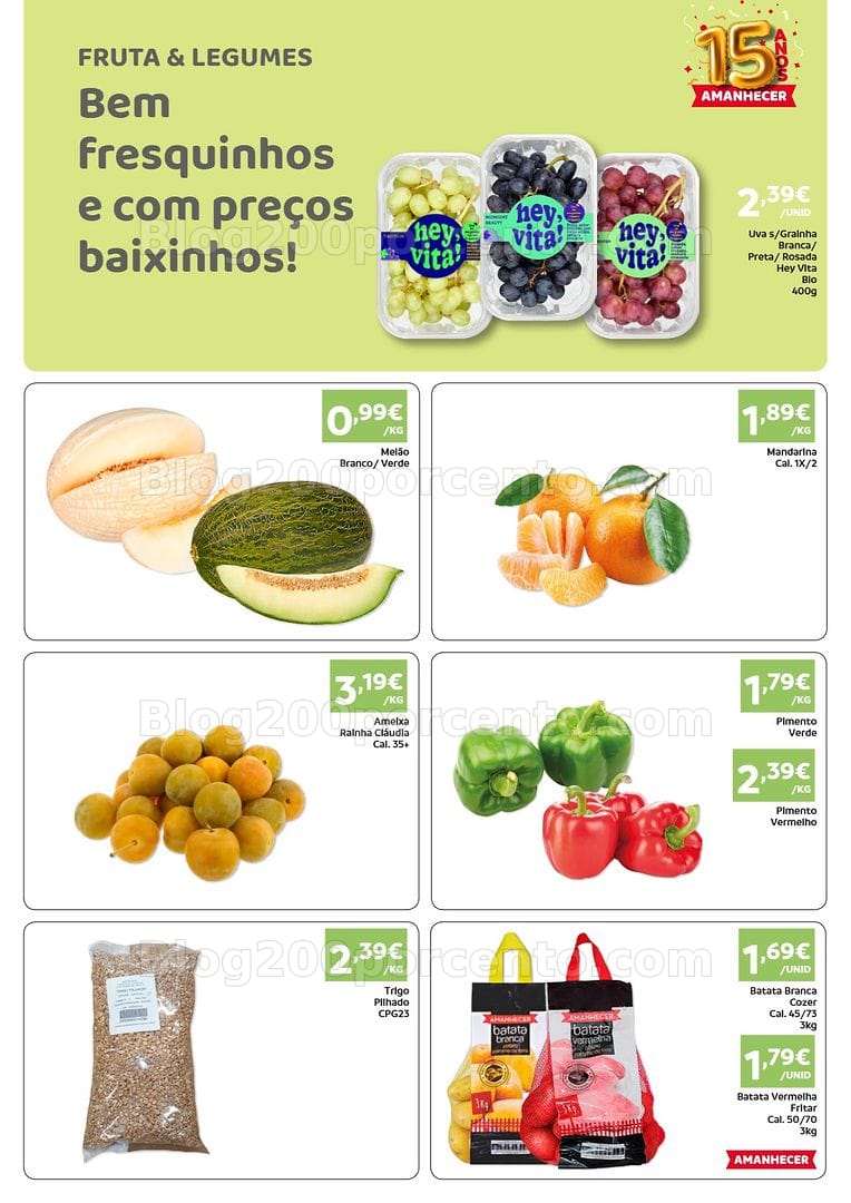 Antevisão Folheto AMANHECER Madeira Promoções de 6 a 12 agosto