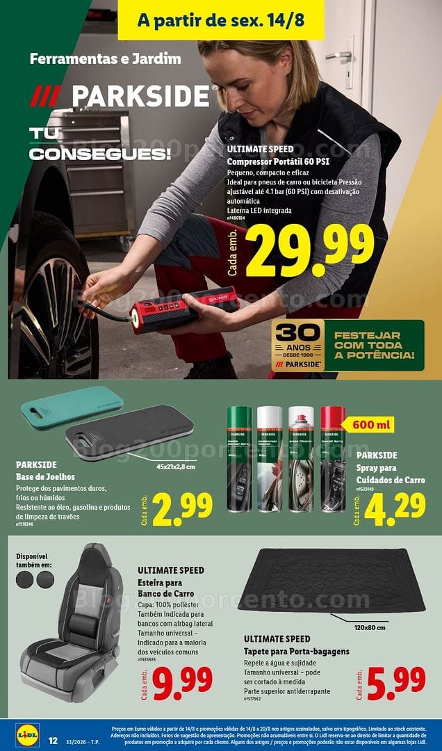 Antevisão Folheto LIDL Bazar Promoções de 10 a 20 agosto - Edição Digital