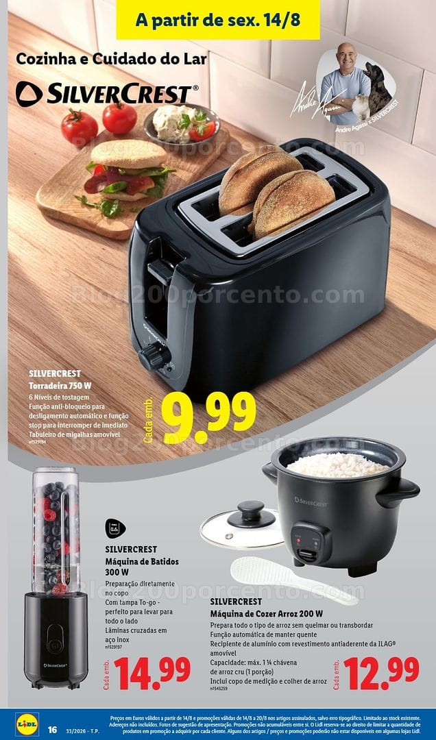 Antevisão Folheto LIDL Bazar Promoções de 10 a 20 agosto - Edição Digital