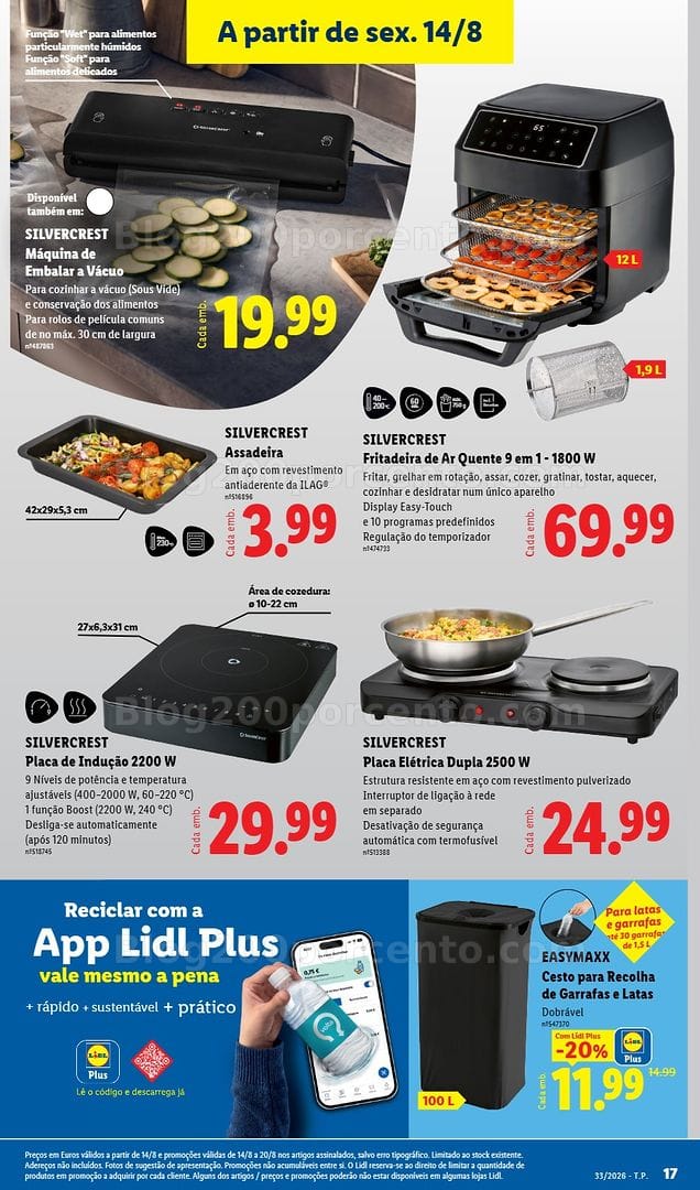 Antevisão Folheto LIDL Bazar Promoções de 10 a 20 agosto - Edição Digital