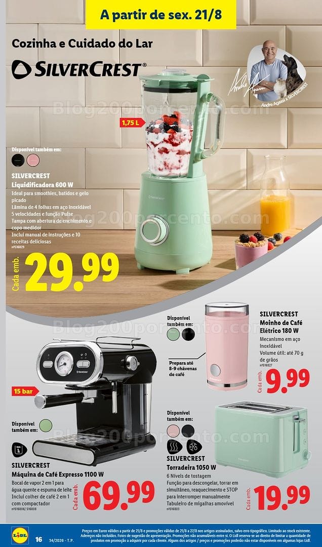 Antevisão Folheto LIDL Bazar Promoções de 21 a 27 agosto - Edição Digital
