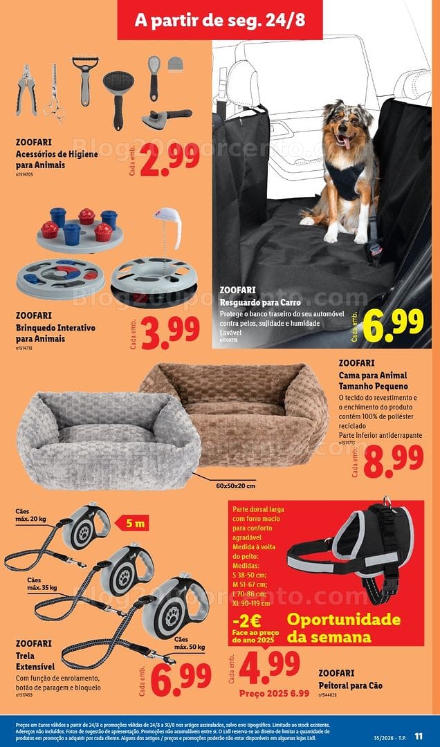 Antevisão Folheto LIDL Bazar 24 agosto a 3 setembro - Edição Digital