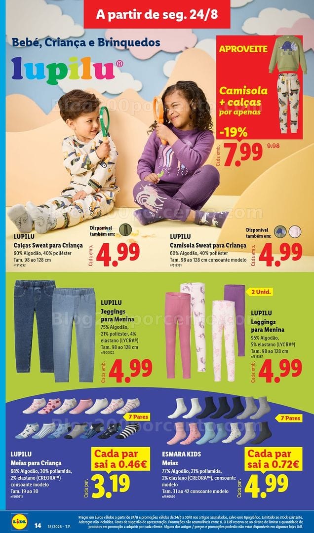 Antevisão Folheto LIDL Bazar 24 agosto a 3 setembro - Edição Digital