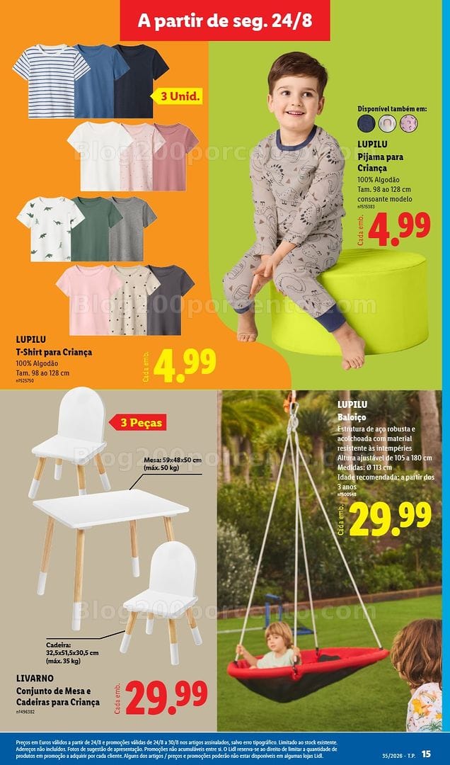 Antevisão Folheto LIDL Bazar 24 agosto a 3 setembro - Edição Digital