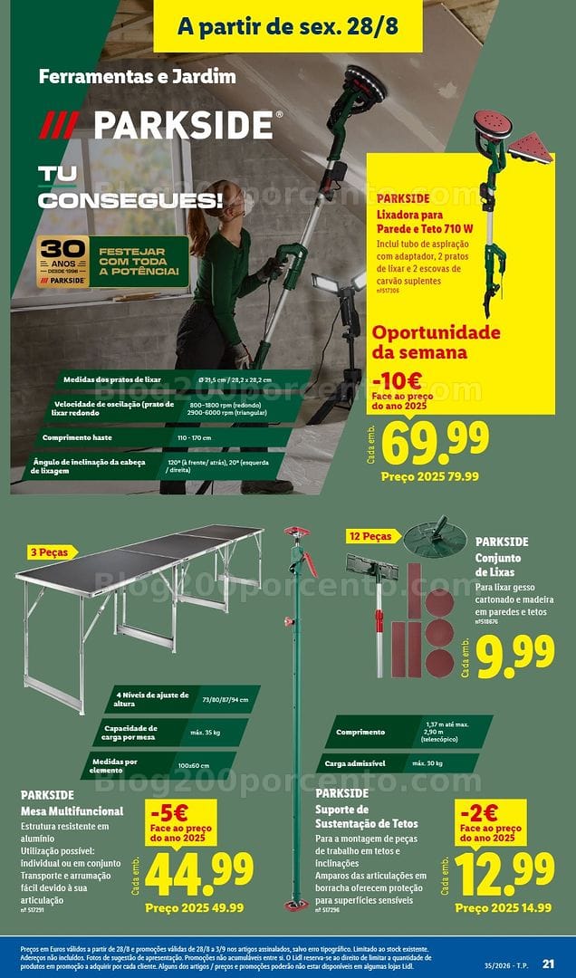 Antevisão Folheto LIDL Bazar 24 agosto a 3 setembro - Edição Digital