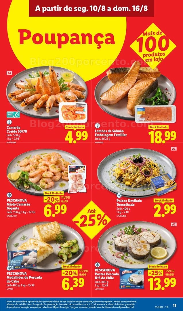 Antevisão Folheto LIDL Promoções de 10 a 16 agosto - Edição Digital