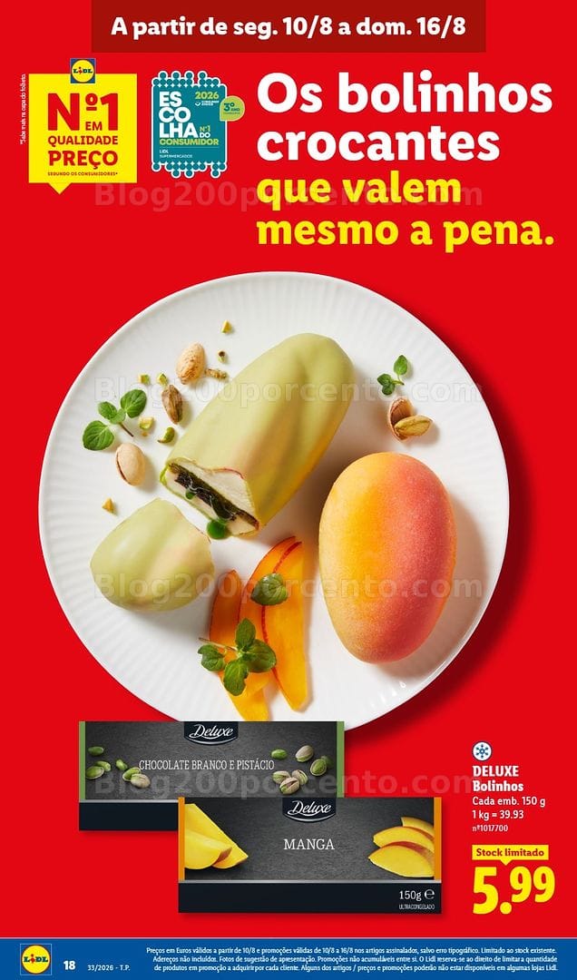 Antevisão Folheto LIDL Promoções de 10 a 16 agosto - Edição Digital