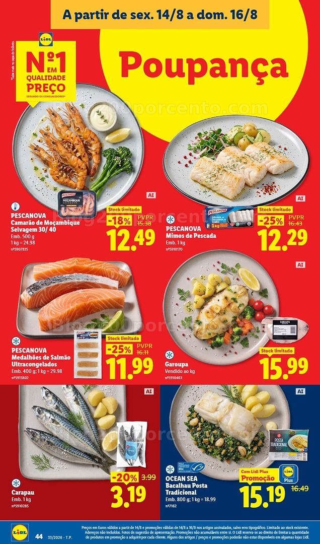 Antevisão Folheto LIDL Promoções de 10 a 16 agosto - Edição Digital