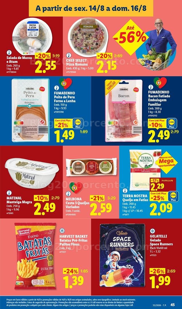 Antevisão Folheto LIDL Promoções de 10 a 16 agosto - Edição Digital