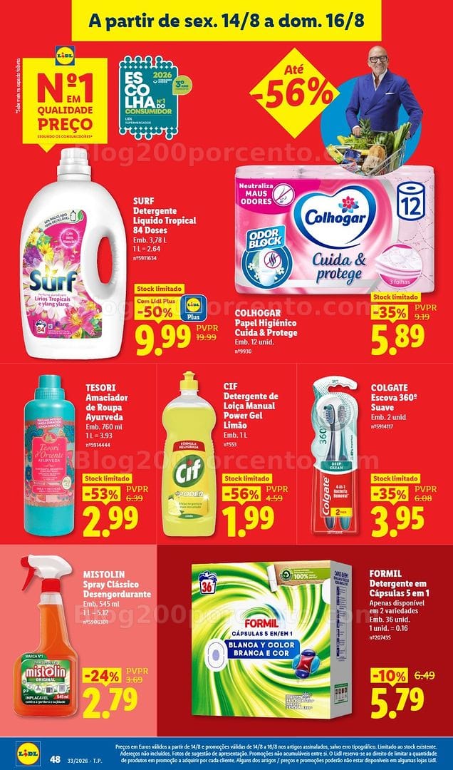Antevisão Folheto LIDL Promoções de 10 a 16 agosto - Edição Digital
