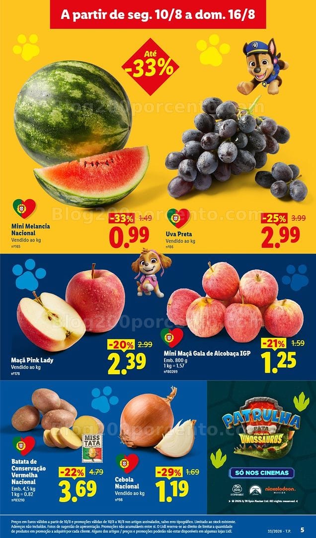 Antevisão Folheto LIDL Promoções de 10 a 16 agosto - Edição Digital