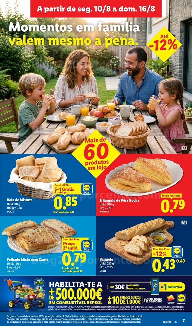 Antevisão Folheto LIDL Promoções de 10 a 16 agosto - Edição Digital