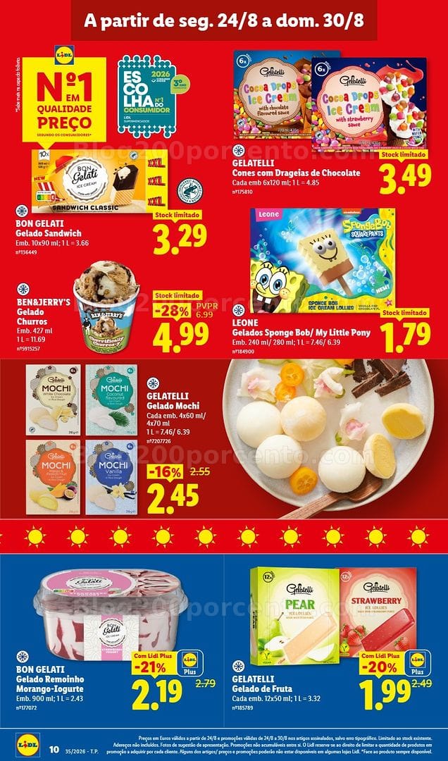 Antevisão Folheto LIDL Promoções de 24 a 30 agosto - Edição Digital