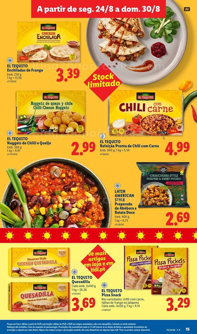 Antevisão Folheto LIDL Promoções de 24 a 30 agosto - Edição Digital