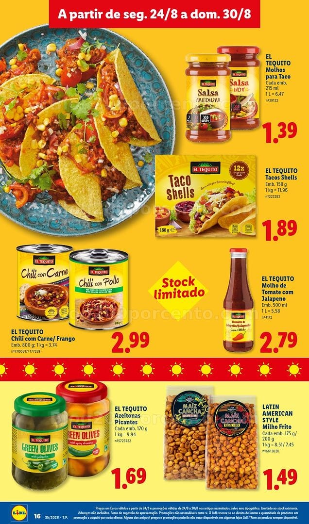 Antevisão Folheto LIDL Promoções de 24 a 30 agosto - Edição Digital