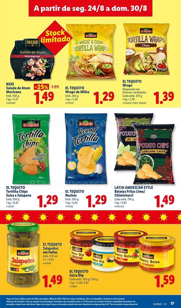 Antevisão Folheto LIDL Promoções de 24 a 30 agosto - Edição Digital